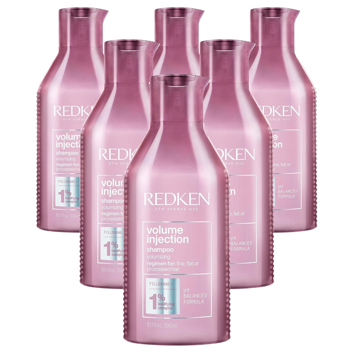 Redken High Rise Volume Injection Shampoo met Filloxanen 300 ml - 6-pack