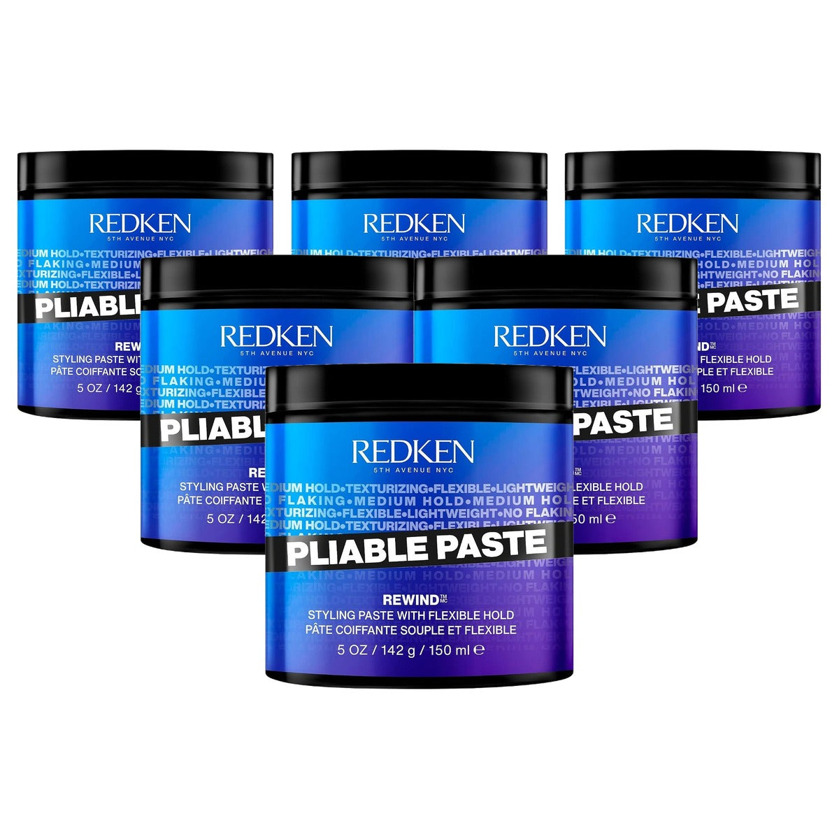 Redken Texturerende Pasta met Tarweproteïne voor Alle Haartypes 150 ml - 6-pack