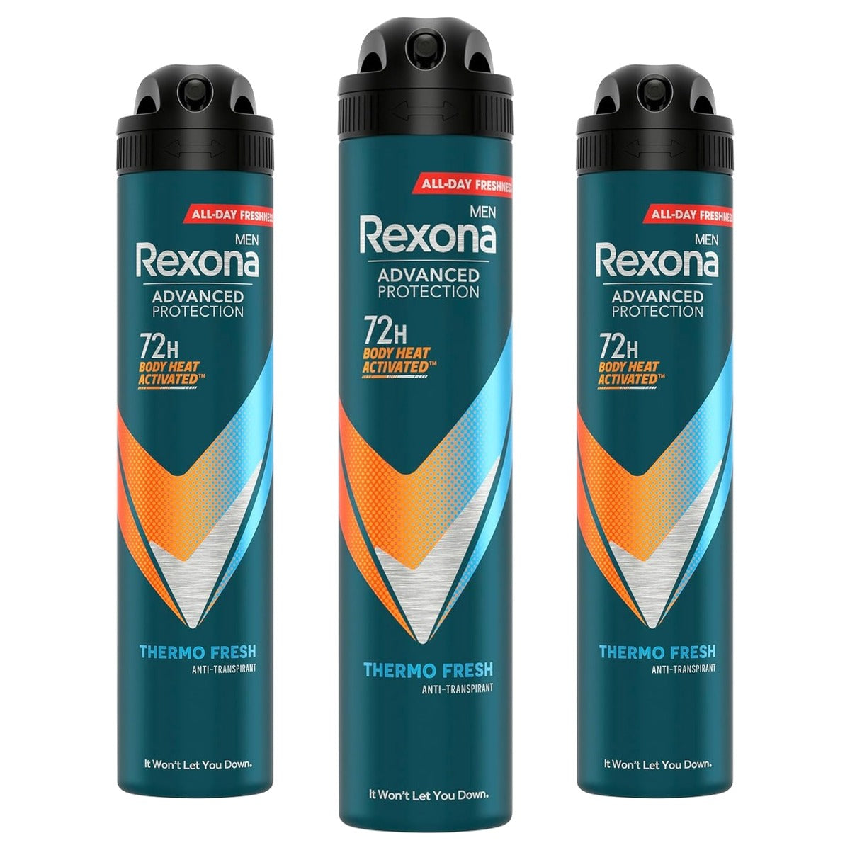 Rexona Advanced Protection 72h Sport Cool Antitranspirant 3 x 200 ml - Voordeelverpakking