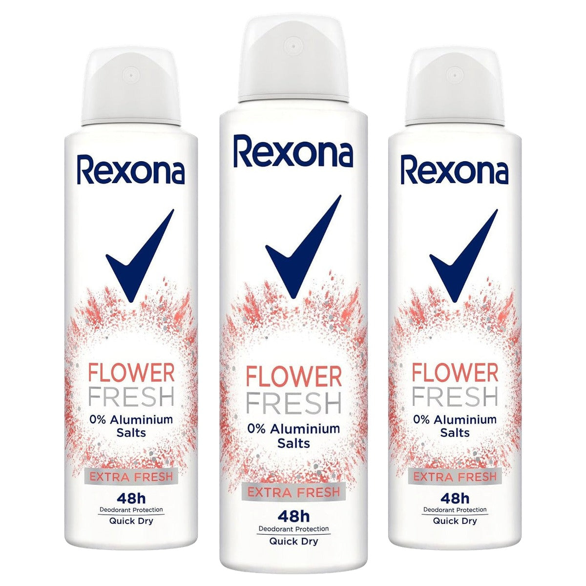 Rexona Deo Spray Flower Fresh 3 x 150 ml - Voordeelverpakking