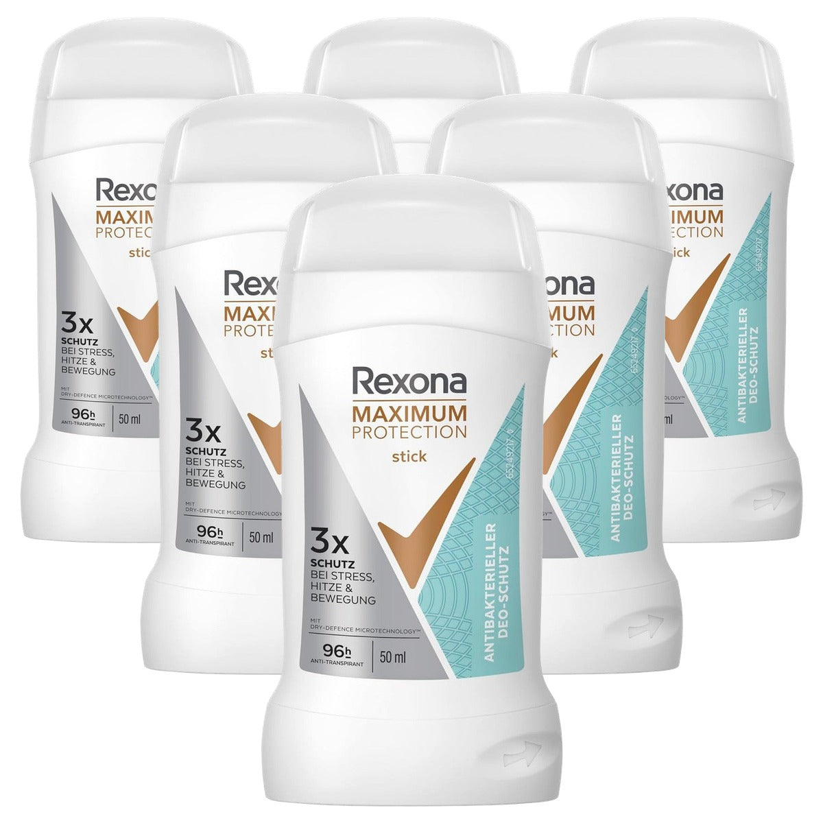 Rexona Maximum Protection Antitranspirant Stick 6 x 50 ml - Voordeelverpakking