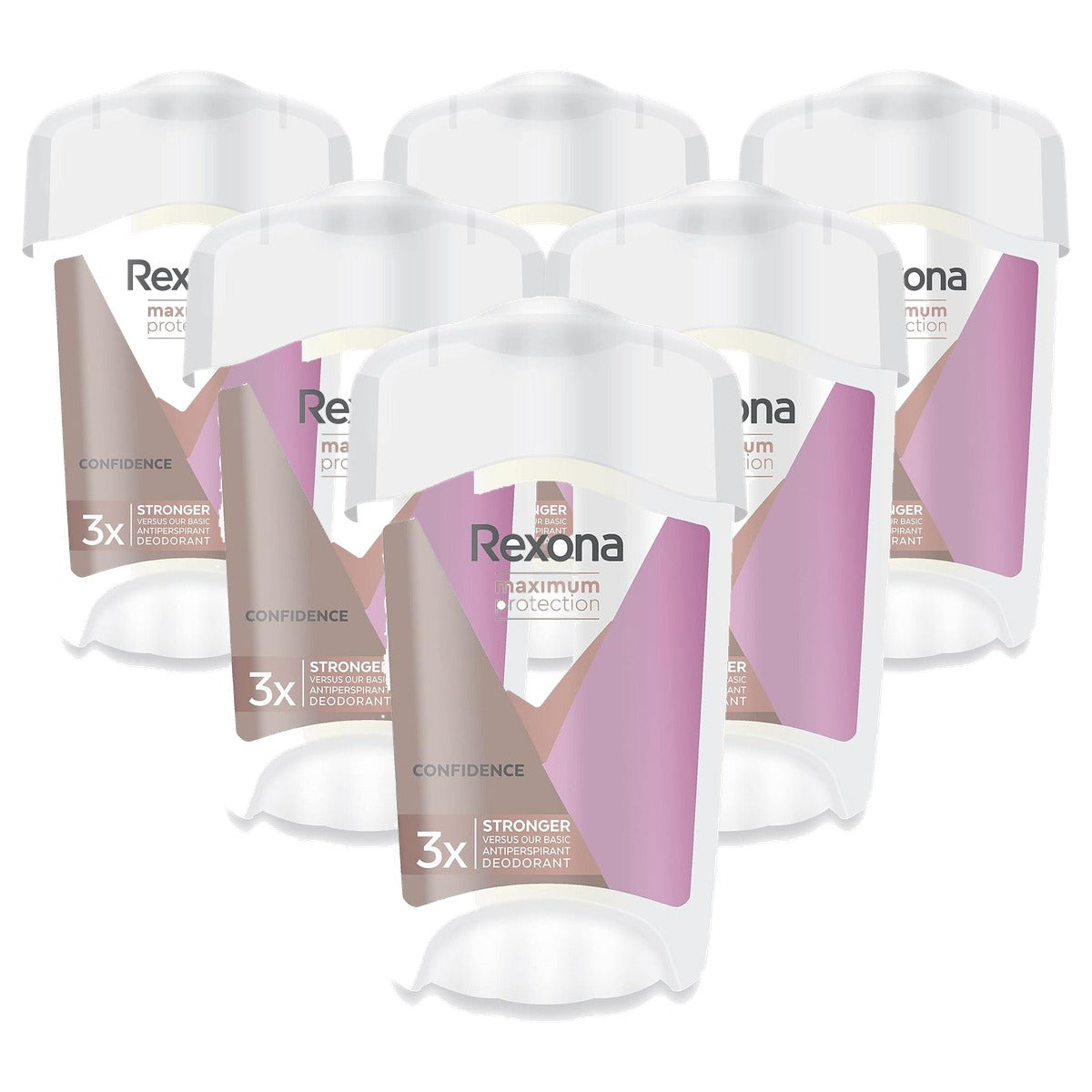 Rexona Maximum Protection Confidence Women 6 x 45 ml - Voordeelverpakking