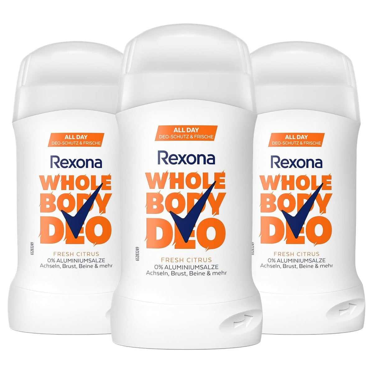 Rexona Whole Body Deodorant Stick Fresh Citrus 3 x 50 ml - Voordeelverpakking