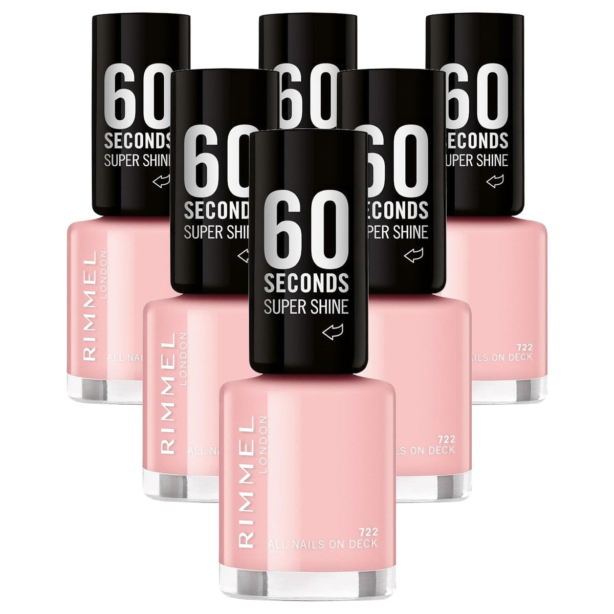 Rimmel London 60 Seconden 722 - 6 stuks voordeelverpakking