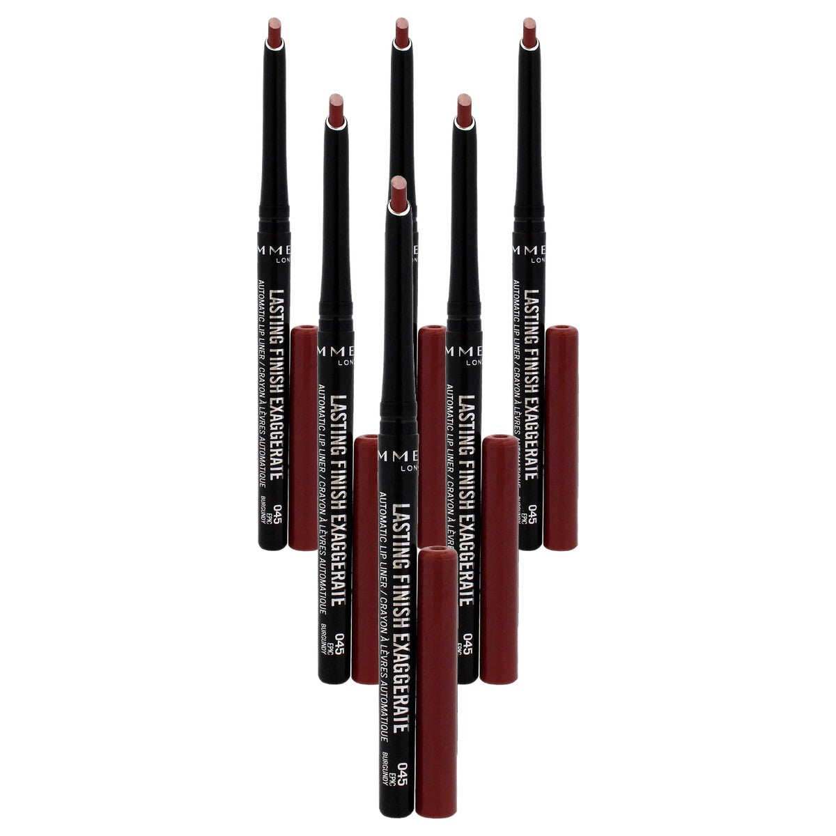 Rimmel London Lasting Finish Exaggerate Lip Liner 045 - 6 stuks