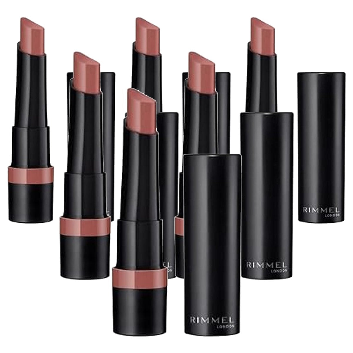 Rimmel London Extreme Matte Lipstick 730 - 6 stuks