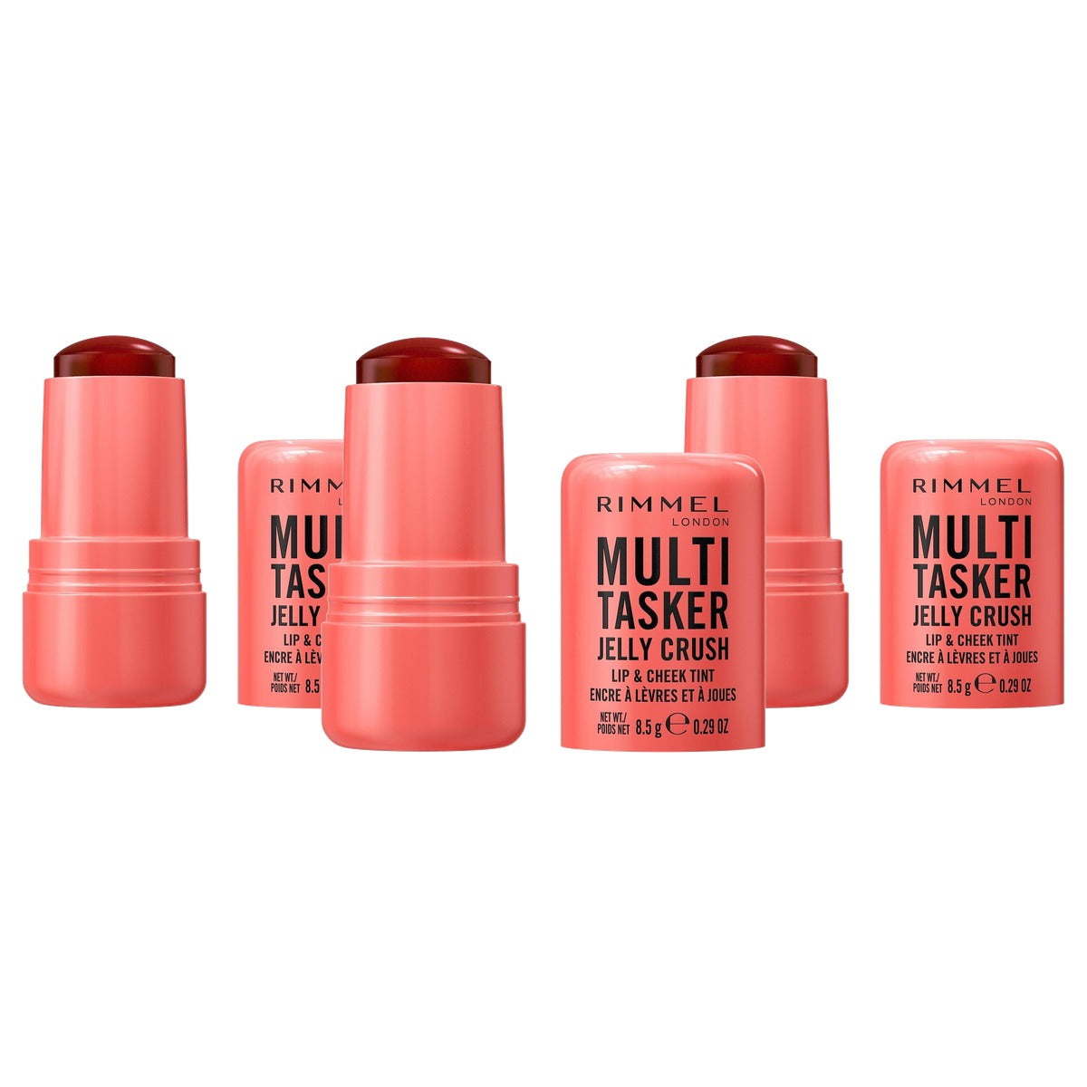 Rimmel London Jelly Crush 300 Peachy Punch 8,5 g - 3 stuks