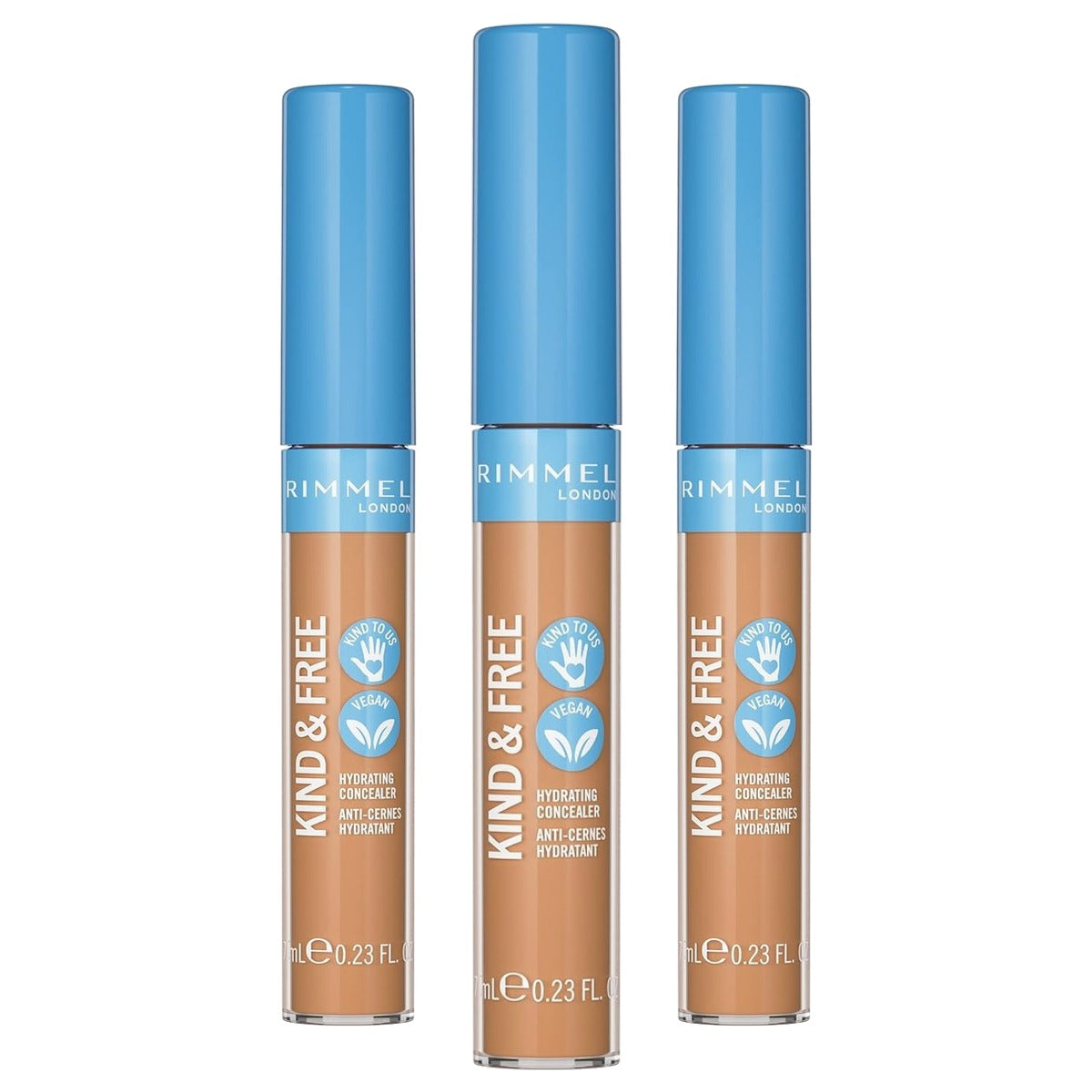 Rimmel London K & F Concealer 30 Medium 3 stuks
