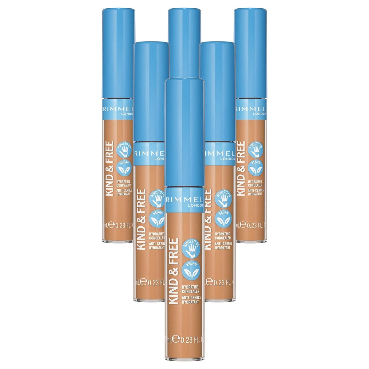 Rimmel London K & F Concealer 30 Medium 6 stuks