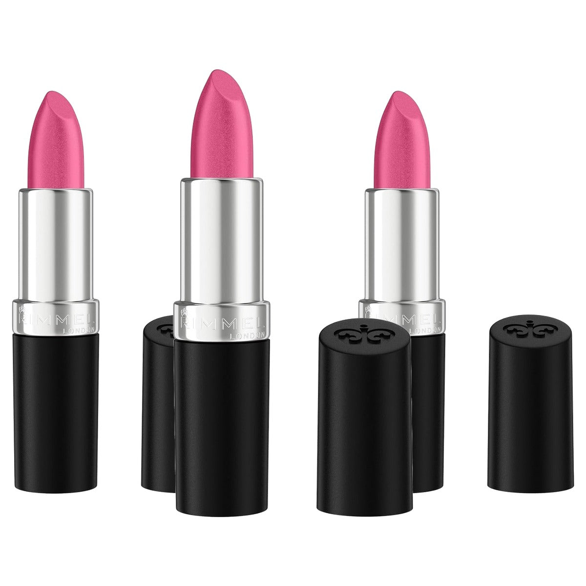 Rimmel London Lasting Finish Lipstick Sugar Plum 086 - 3 stuks