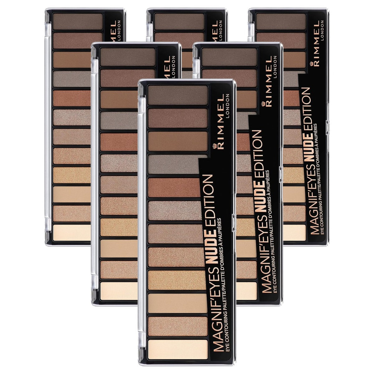 Rimmel London Magnif Eyes Palette 001 - 6 stuks