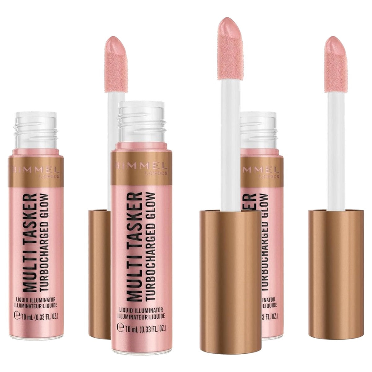 Rimmel London Multi Tasker Turbocharged Glow - 3 stuks
