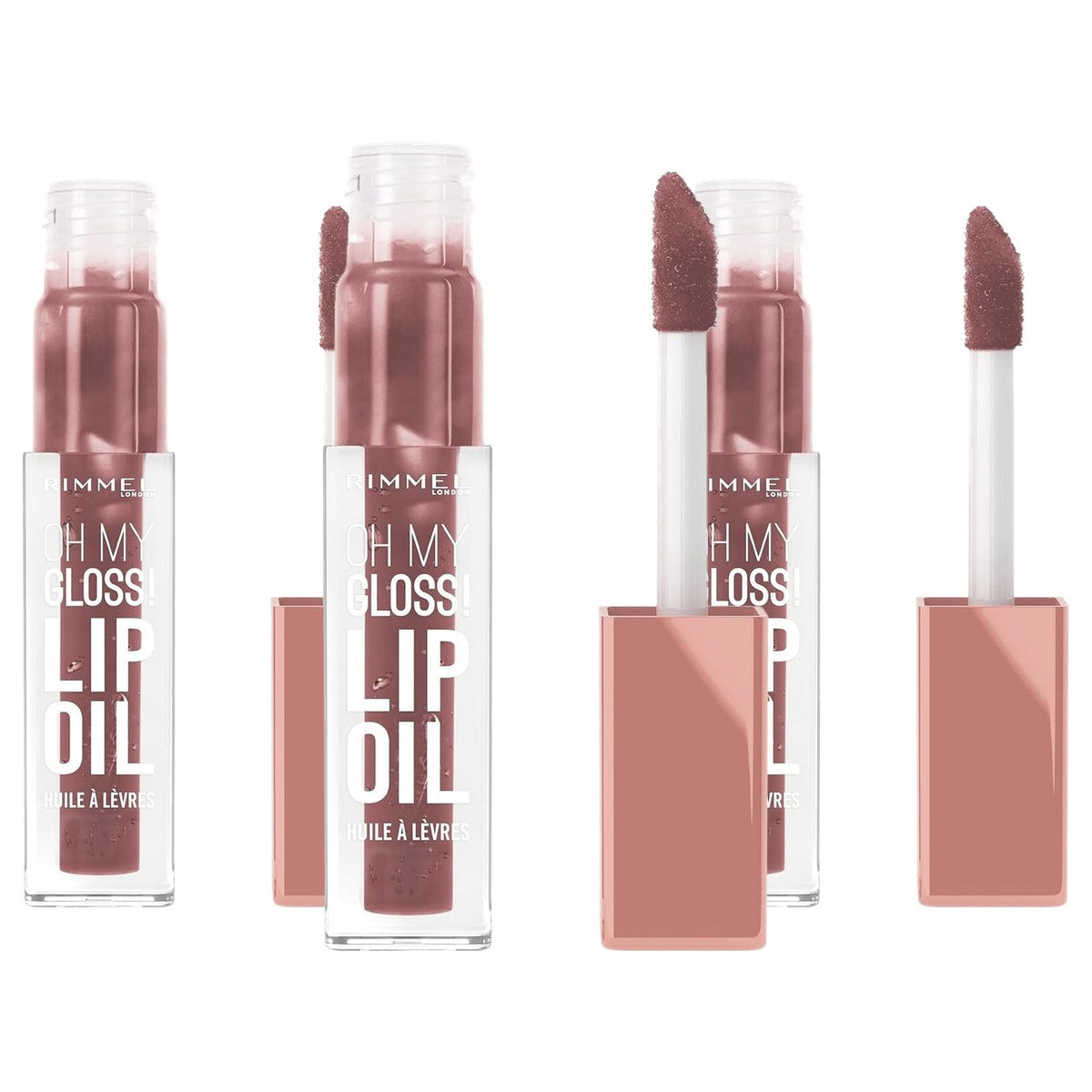 Rimmel London Oh My Gloss! Lippenolie 009 Cappuccino - 3 stuks