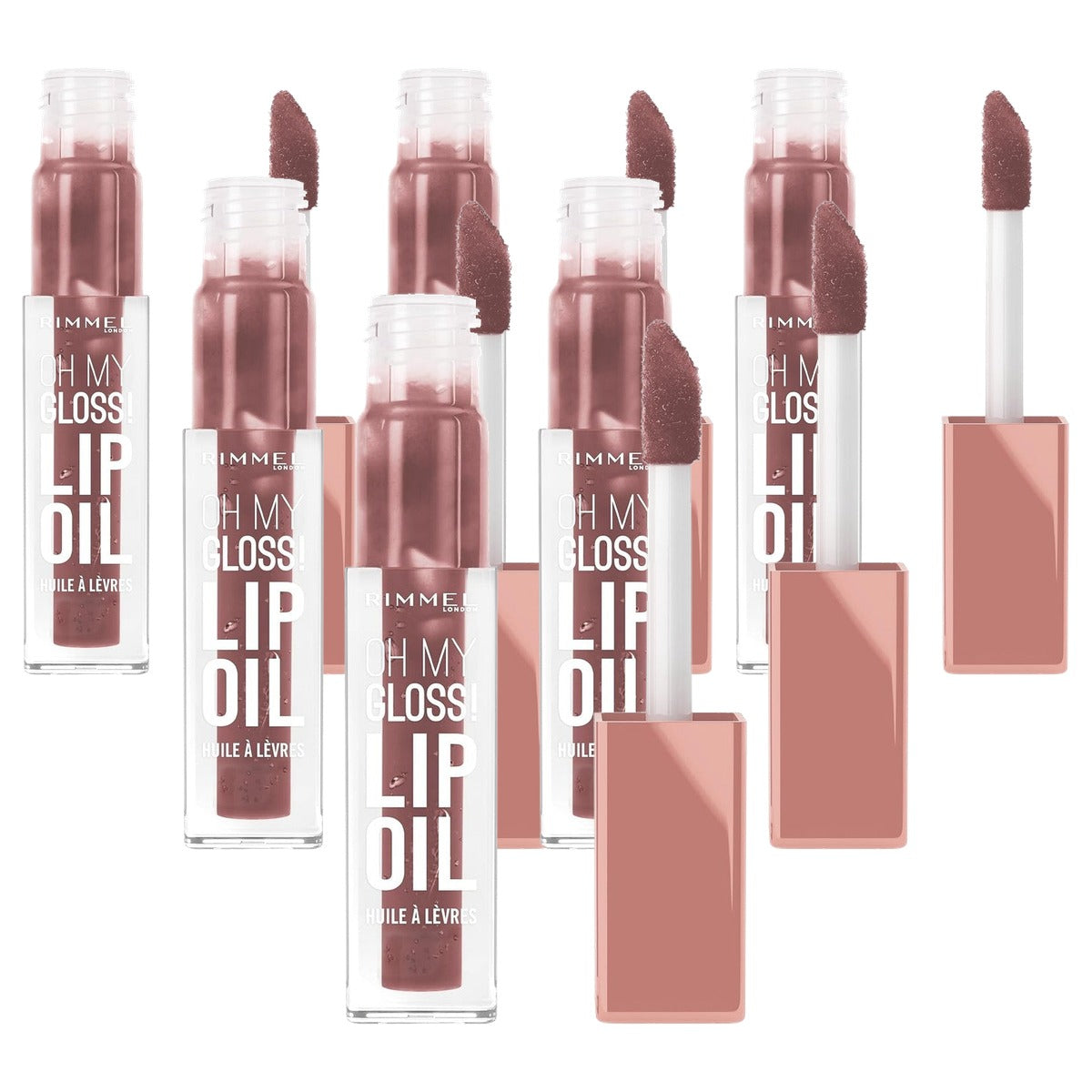 Rimmel London Oh My Gloss! Lippenolie 009 Cappuccino 6 stuks