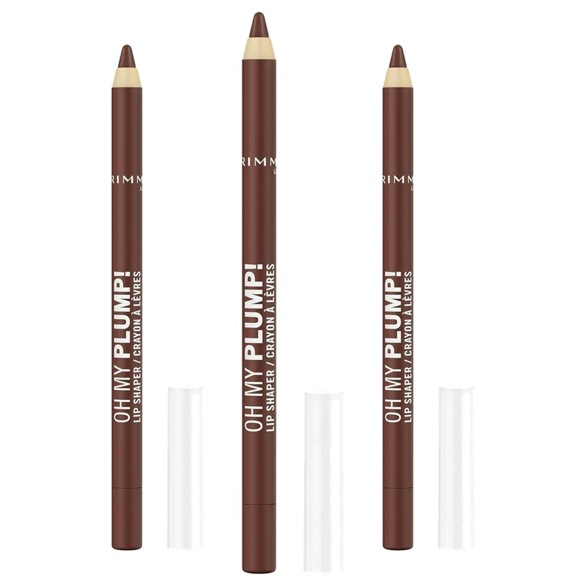 Rimmel London Oh My Plump! Lip Shaper 100 Statement Look 1,2 g - 3 stuks