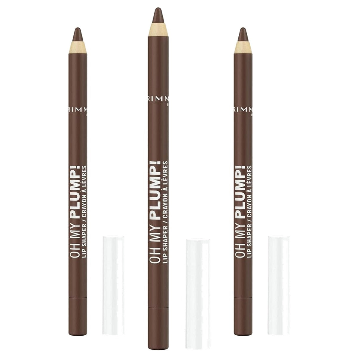 Rimmel London Oh My Plump! Lip Shaper 110 Rich Cacao 1,2 g - 3 stuks