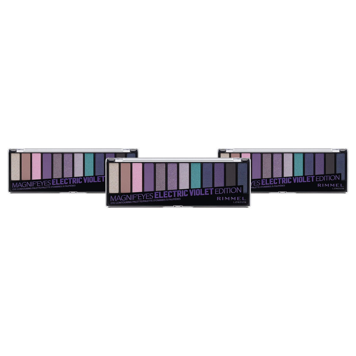 Rimmel London Oogschaduwpalet 15 ml - 3 stuks