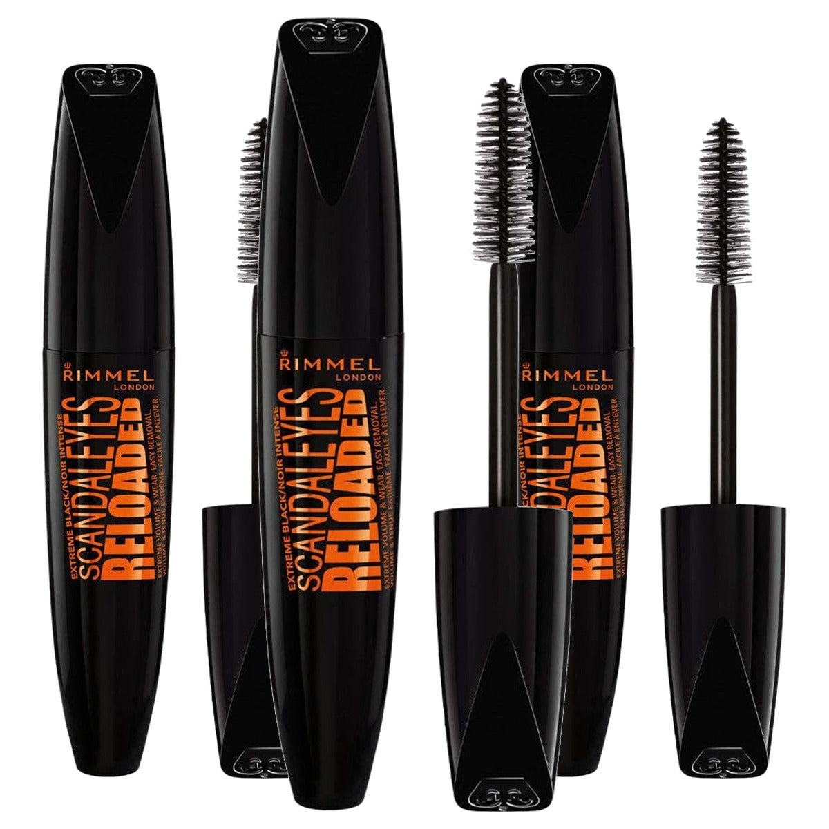 Rimmel London Scandaleyes Reloaded Mascara Extreme Black 3 stuks