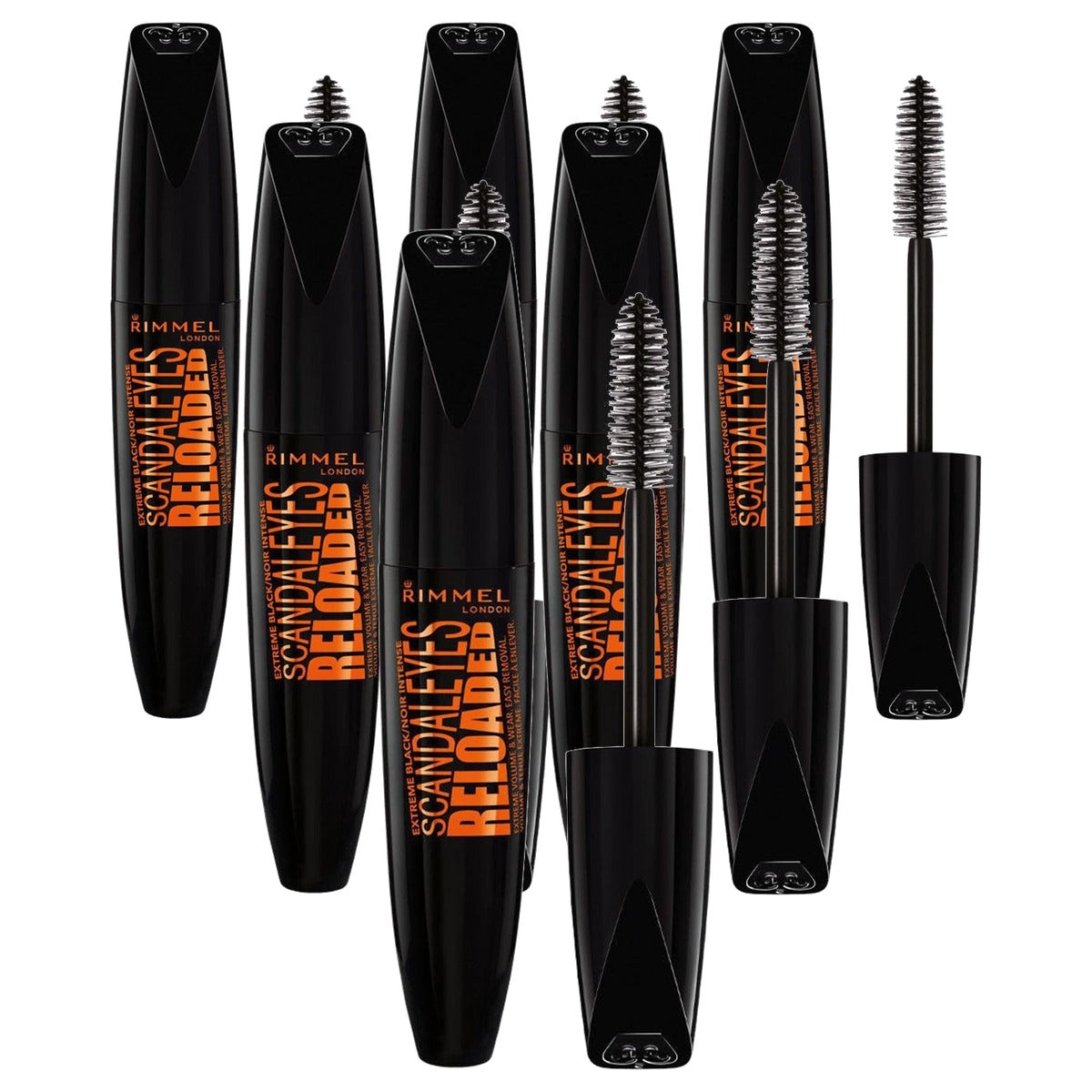 Rimmel London Scandaleyes Reloaded Mascara - Extreme Black - 6 stuks