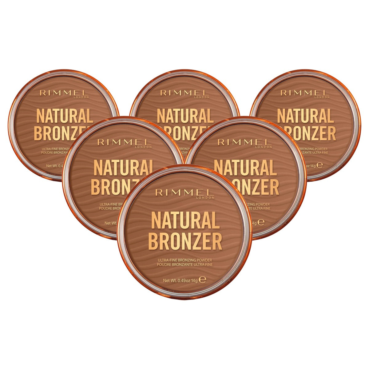 Rimmel London Sunset Bronzer 003 - 14g palet - 6 stuks