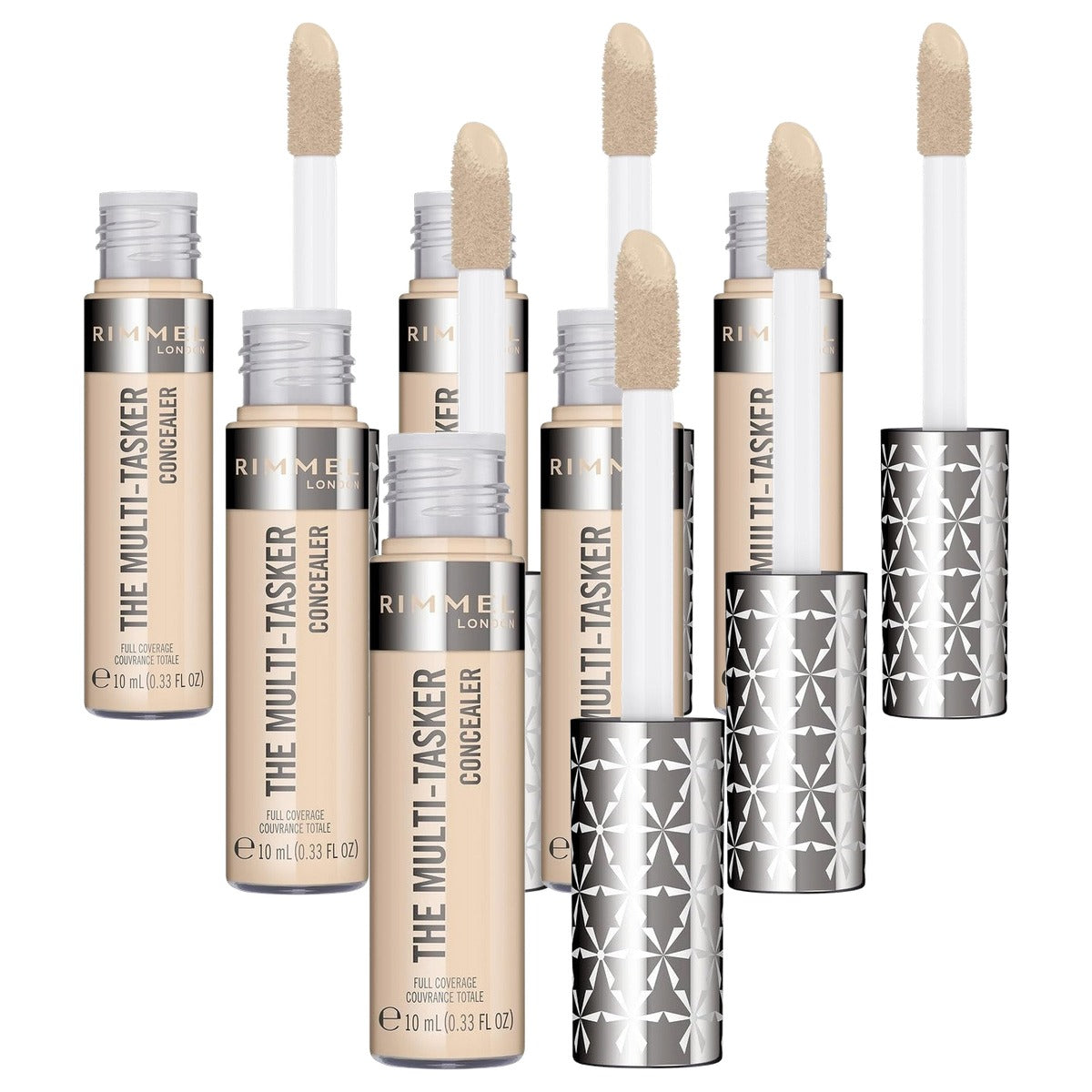 Rimmel London The Multi-Tasker Concealer 010 Porselein - 6 stuks