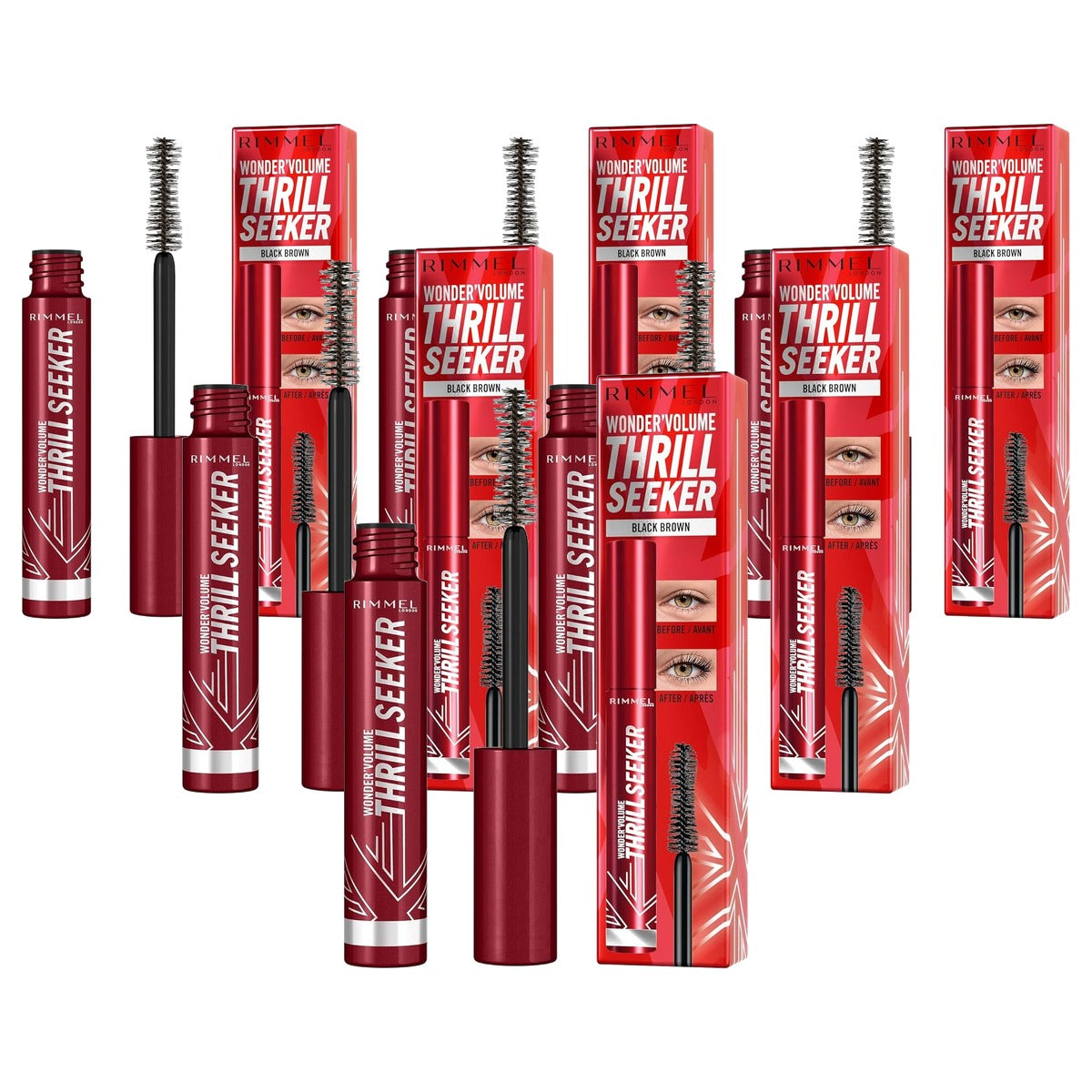 Rimmel London Thrill Seeker voordeelverpakking 6 stuks