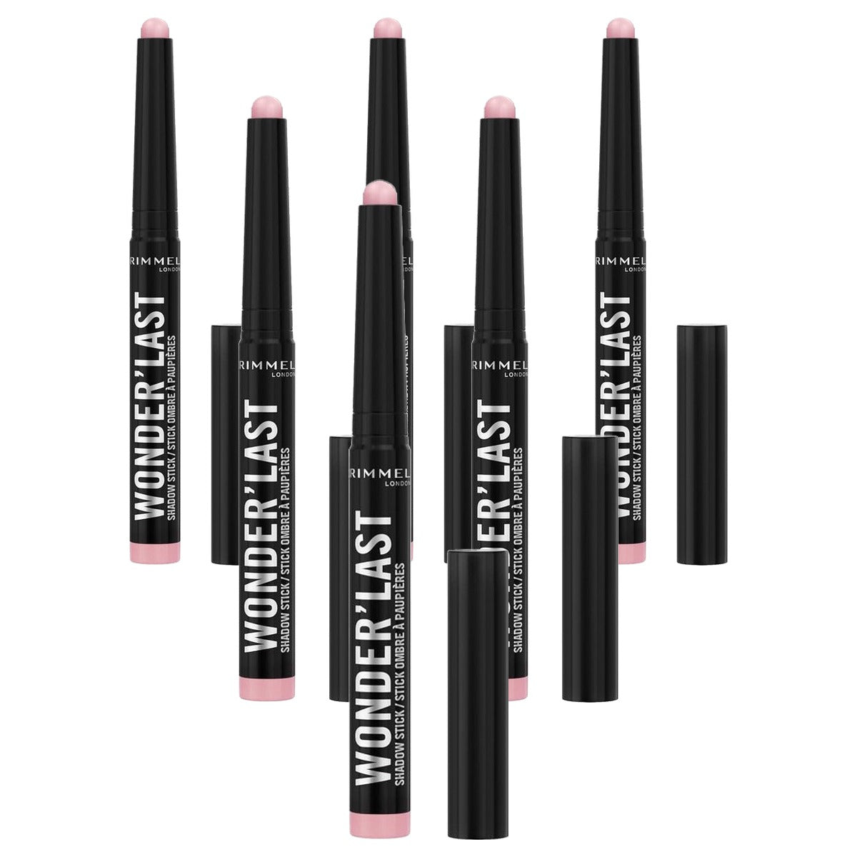 Rimmel London Wonder'Last 010 Strawberry Milkshake 1,64 g - 6 stuks