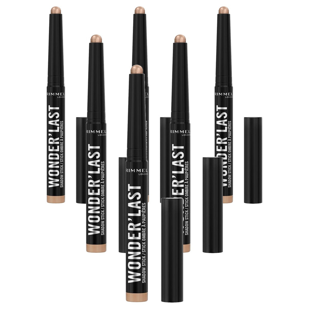 Rimmel London Wonder'Last 004 Soft Bubbles Oogschaduwstift 1,64 g - 6 stuks