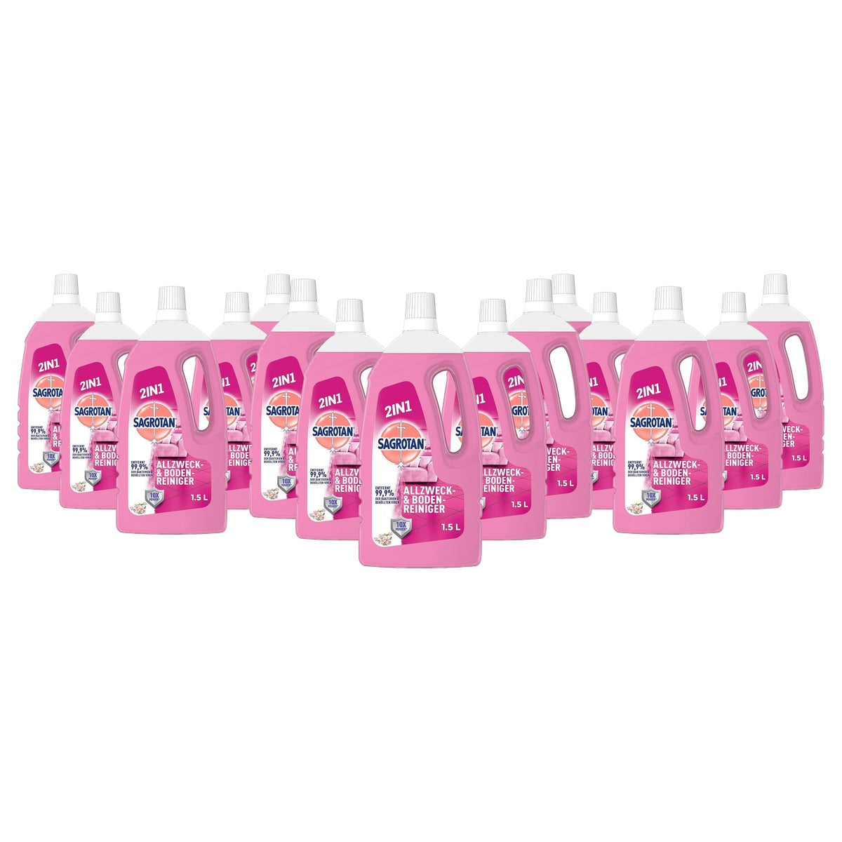 Sagrotan desinfecterende allesreiniger bloemenfris 5 x 1,5 l - 3-pack