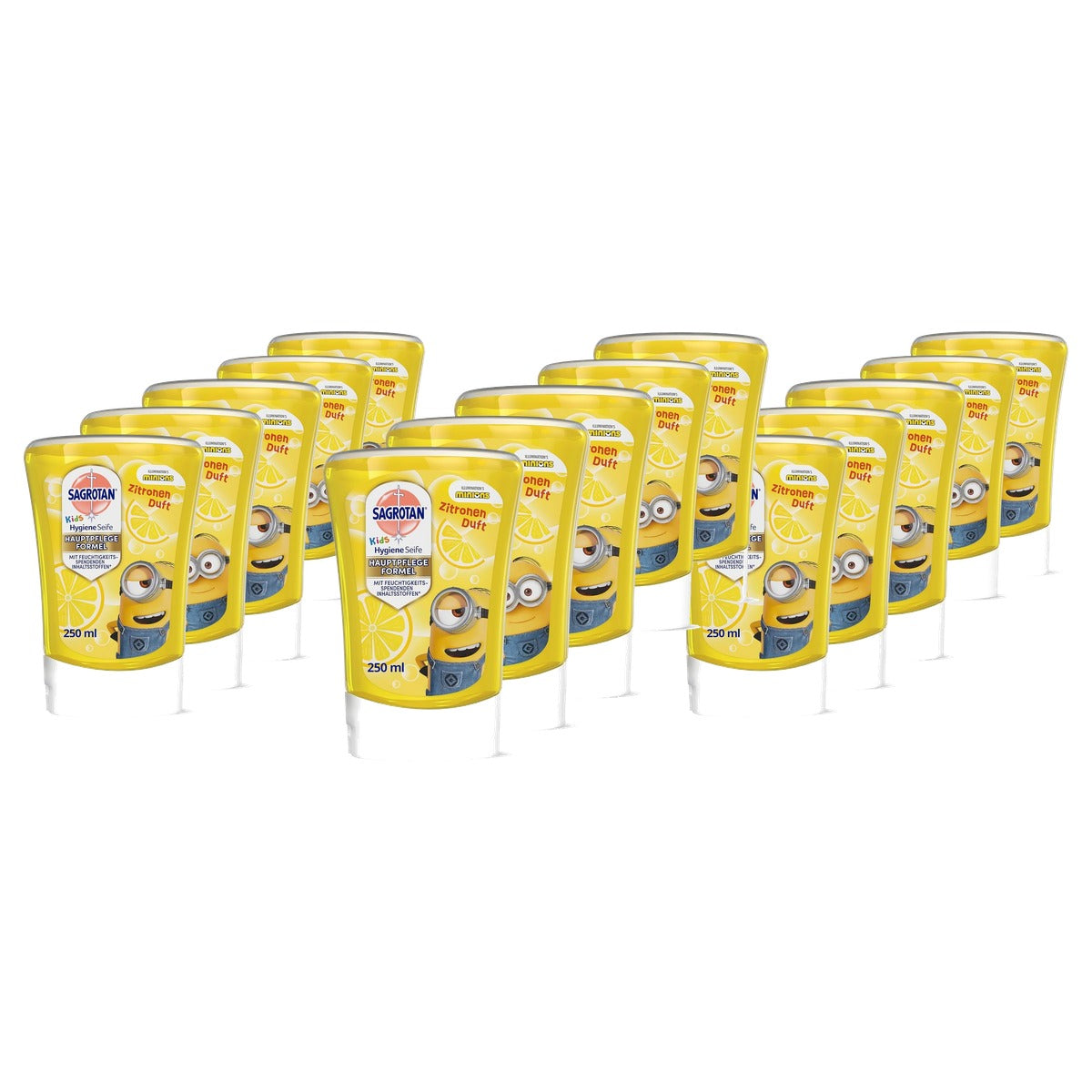 Sagrotan Kids No-Touch navulling citroen Minions 5 x 250 ml - 3-pack
