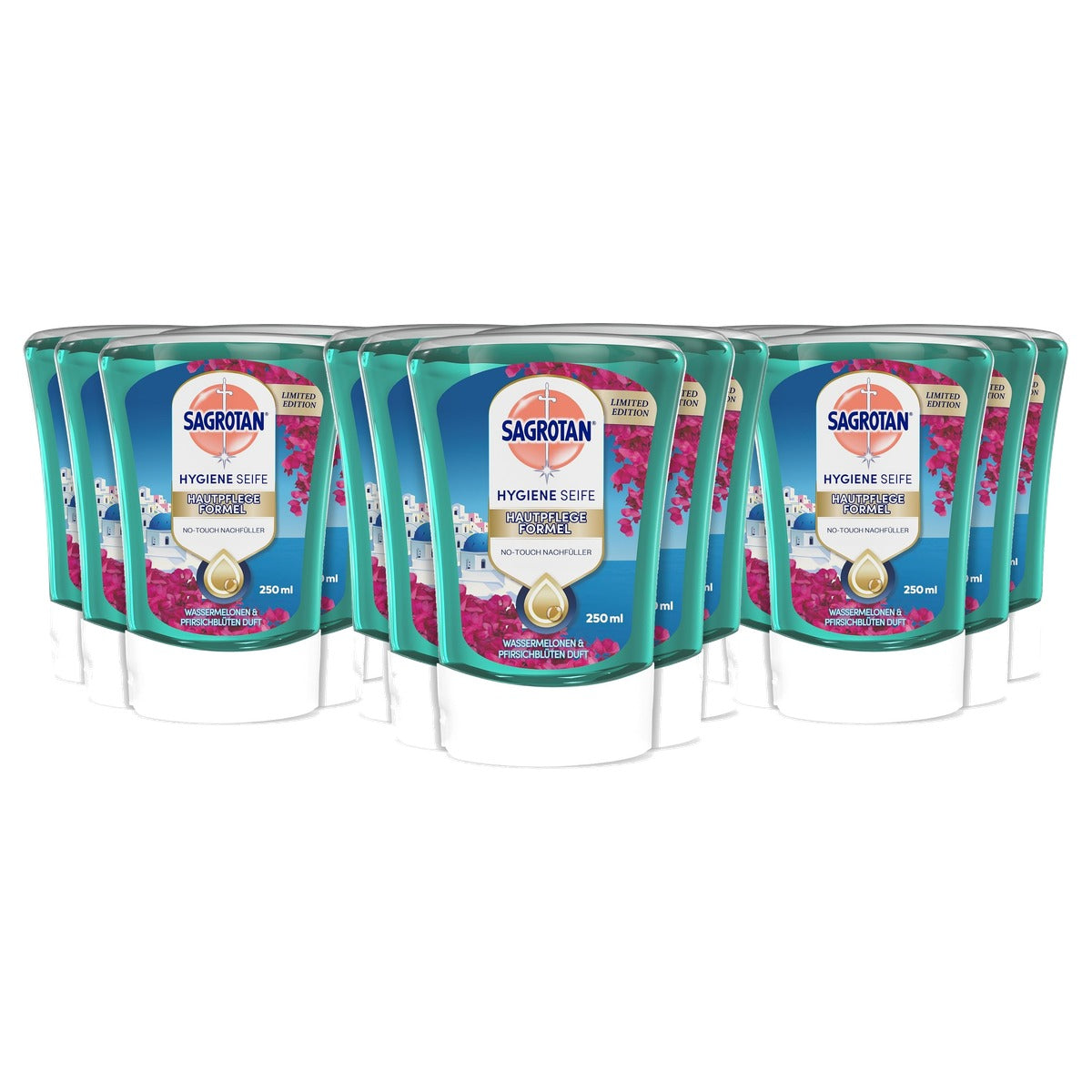 Sagrotan No-Touch navulzeep Floral Coast 5 x 250 ml - 3-pack