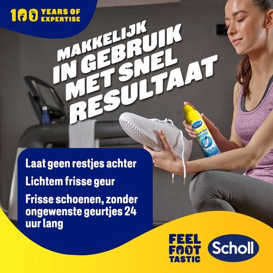 Scholl Fresh Step Schoen Deodorant Spray 6 x 150 ml – Voordeelverpakking door Huishoudvoordeel nu bij Huishoudvoordeel