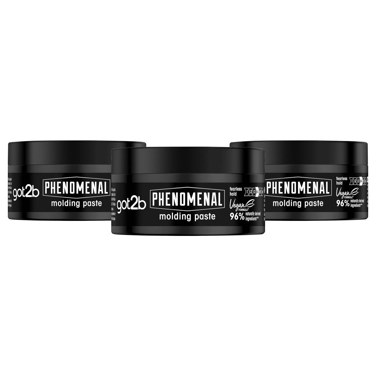 Schwarzkopf Got2B Phenomenal Moulding Paste 3 x 100 ml - Voordeelverpakking