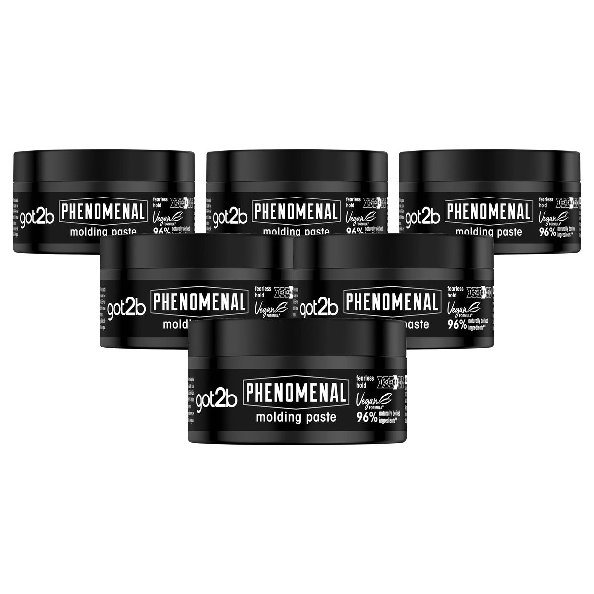 Schwarzkopf Got2B Phenomenal Moulding Paste 6 x 100 ml - Voordeelverpakking
