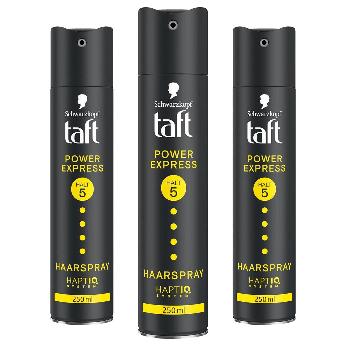 Schwarzkopf TAFT Power Express Haarspray 3 x 250 ml - Voordeelverpakking