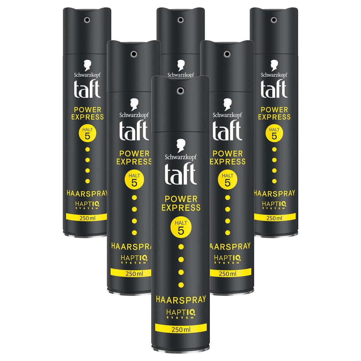 Schwarzkopf TAFT Power Express Haarspray 6 x 250 ml - Voordeelverpakking