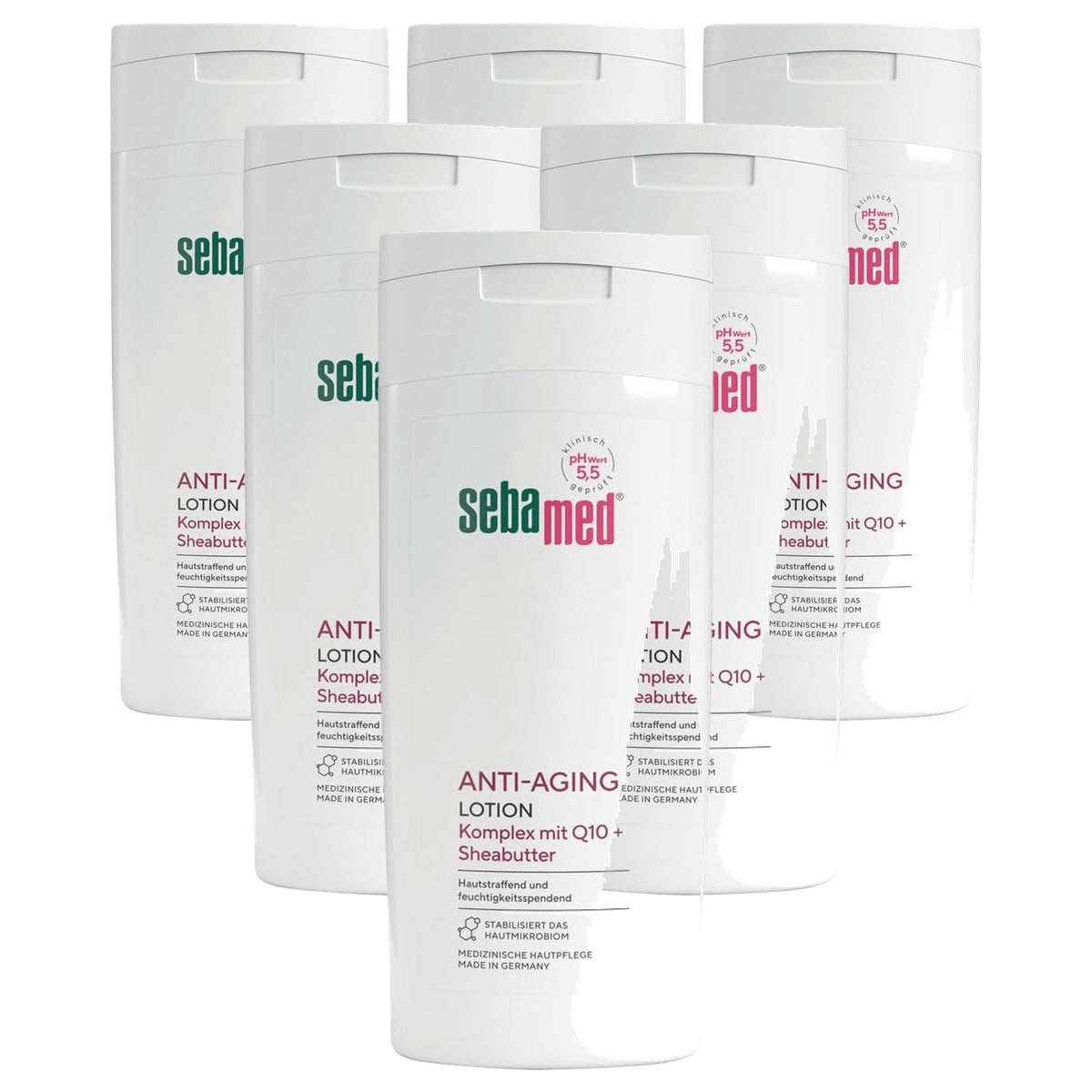 Sebamed Anti-aging lotion Q10 droge huid 6 x 200 ml - Voordeelverpakking