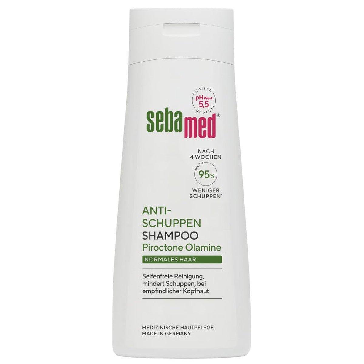 Sebamed Anti-roos shampoo 200 ml, tot 95% minder roos na slechts 4 weken, voor normaal haar, geschikt voor dagelijks wassen van het haar, roosshampoo voor mannen en vrouwen door Sebamed nu bij Huishoudvoordeel