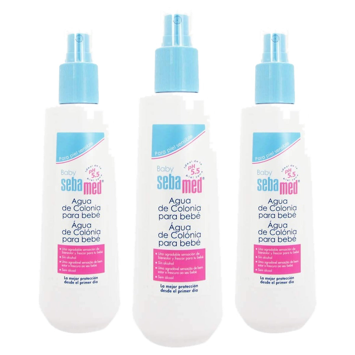 Sebamed Baby Eau de Cologne 3 x 250 ml - Voordeelverpakking