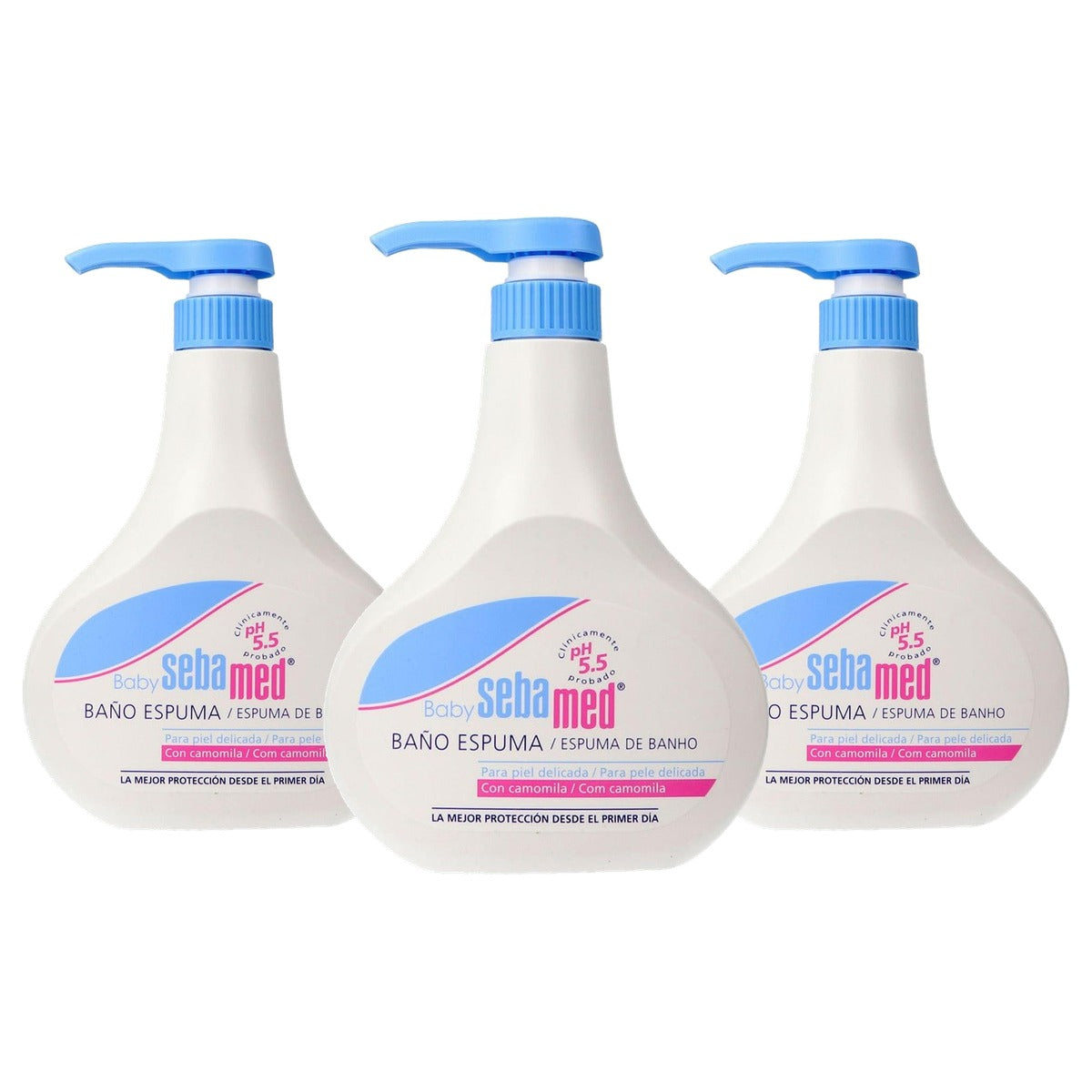 Sebamed Baby Badschuim 3 x 500 ml - Voordeelverpakking