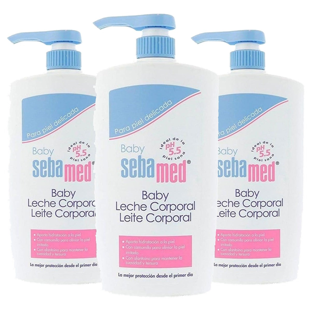 Sebamed Baby Bodylotion 3 x 750 ml - Voordeelverpakking