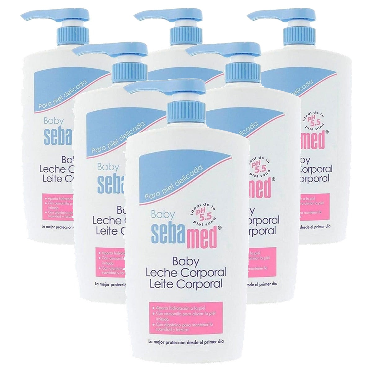 Sebamed Baby Bodylotion 6 x 750 ml - Voordeelverpakking