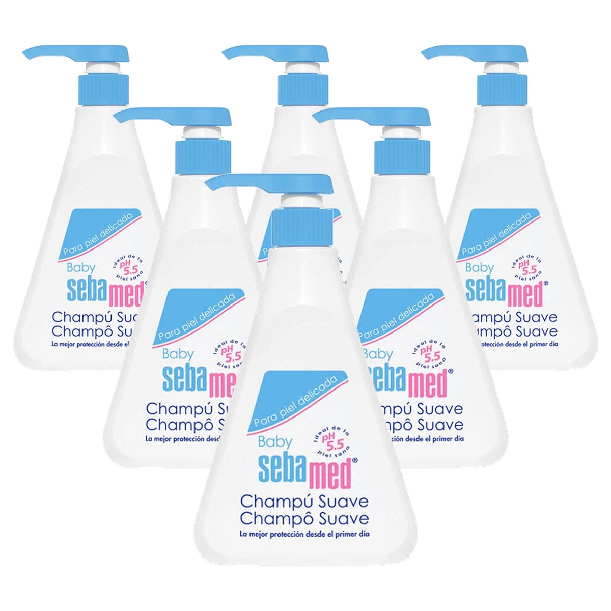 Sebamed Babyshampoo 6 x 500 ml - Voordeelverpakking