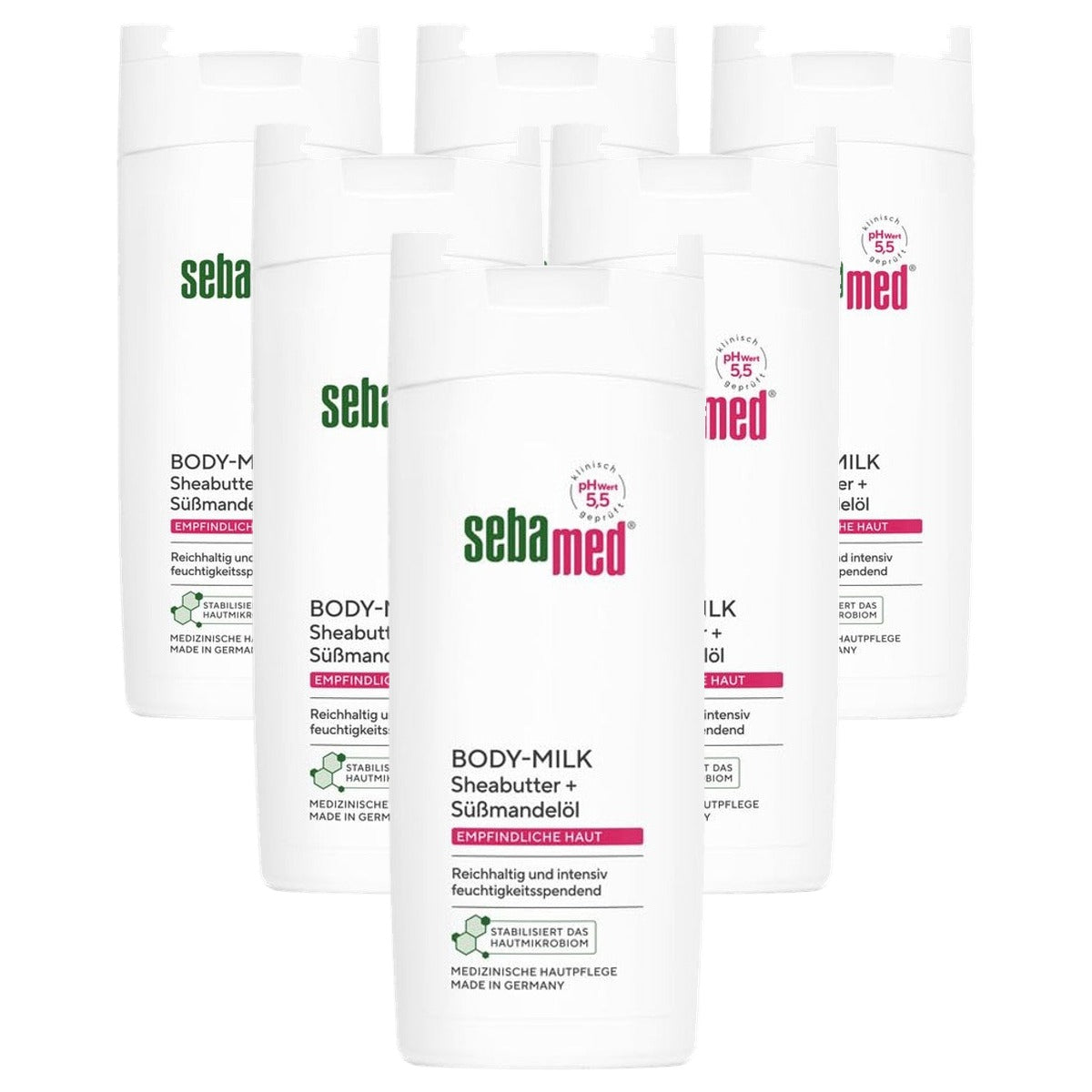Sebamed Bodymilk 6 x 200 ml - Voordeelverpakking