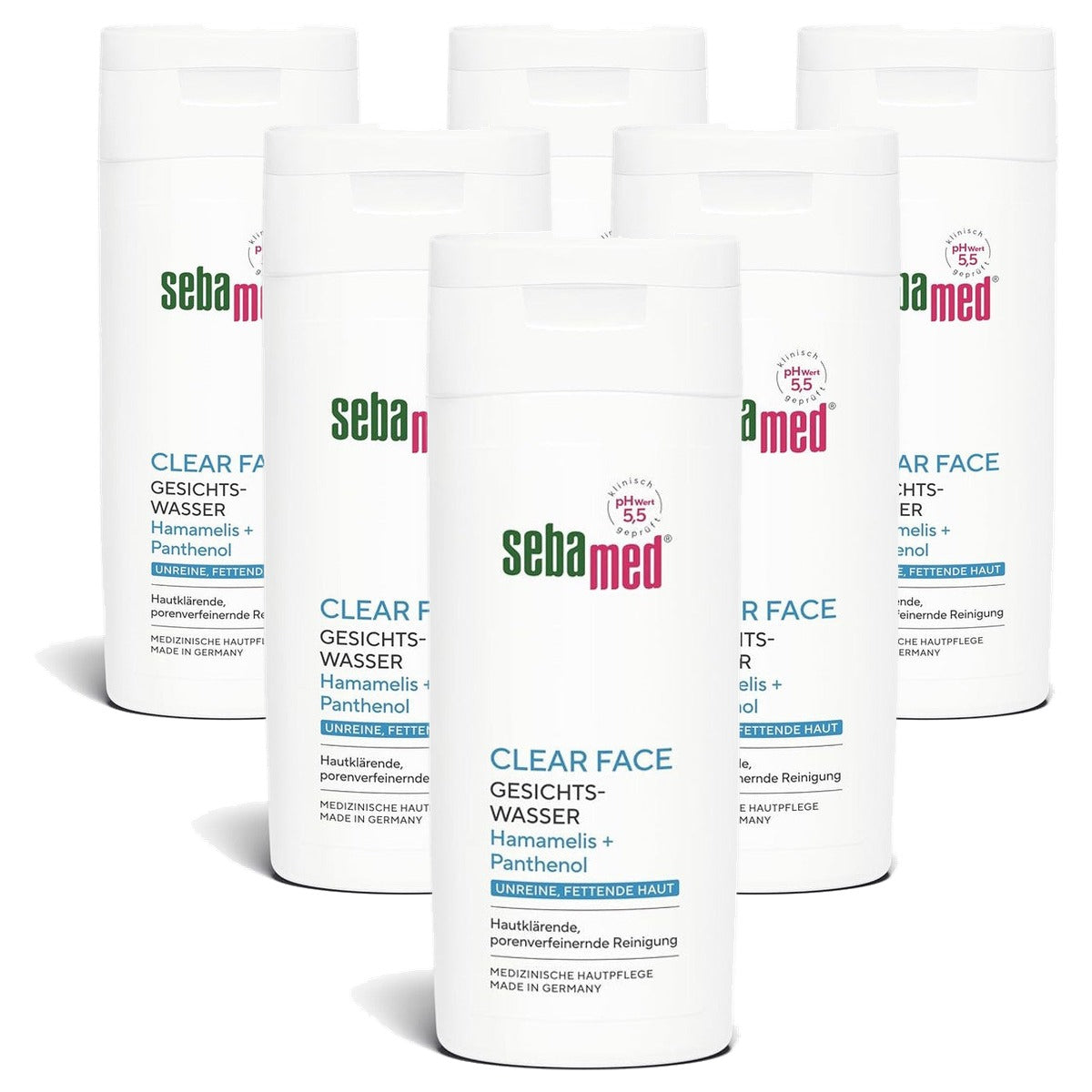 Sebamed Clear Face gezichtsreiniger - 6-pack