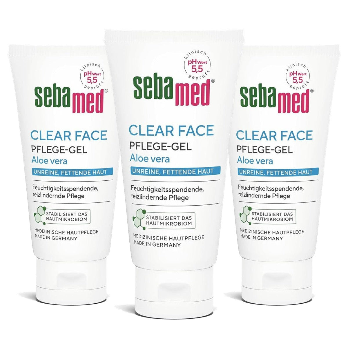 Sebamed Clear Face gezichtsverzorgingsgel - 3-pack