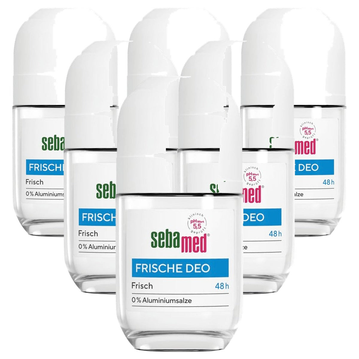 Sebamed Deodorant Roll-On 6 x 50 ml - Voordeelverpakking
