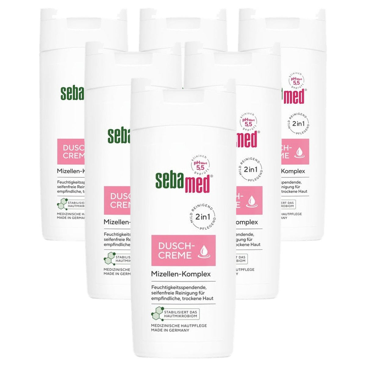Sebamed Douchecrème 6 x 200 ml - Voordeelverpakking