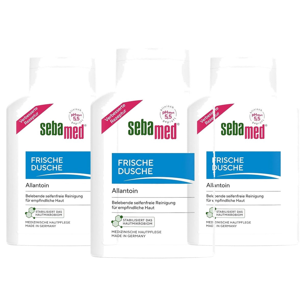 Sebamed Frisse douchegel 3 x 200 ml - Voordeelverpakking