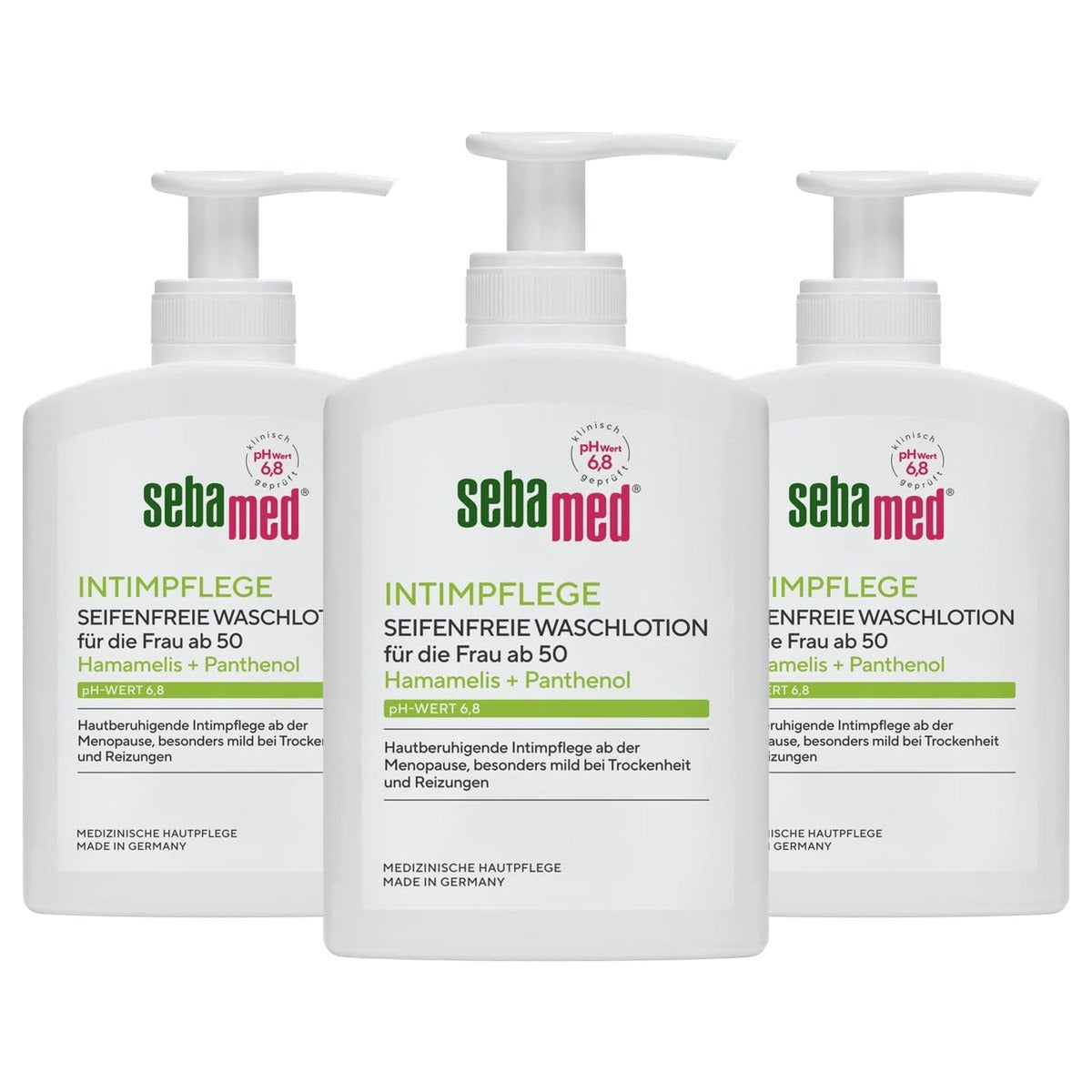 Sebamed Intieme Wasgel pH 6,8 - 200 ml - 3-pack
